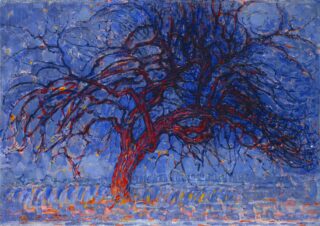 PietMondrian-EveningRedTree